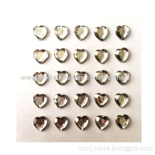 Stone sticker in various shapes, for holiday decorationNew